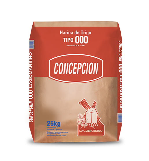 HARINA CONCEPCIÓN 000 LAGOMARSINO X25K