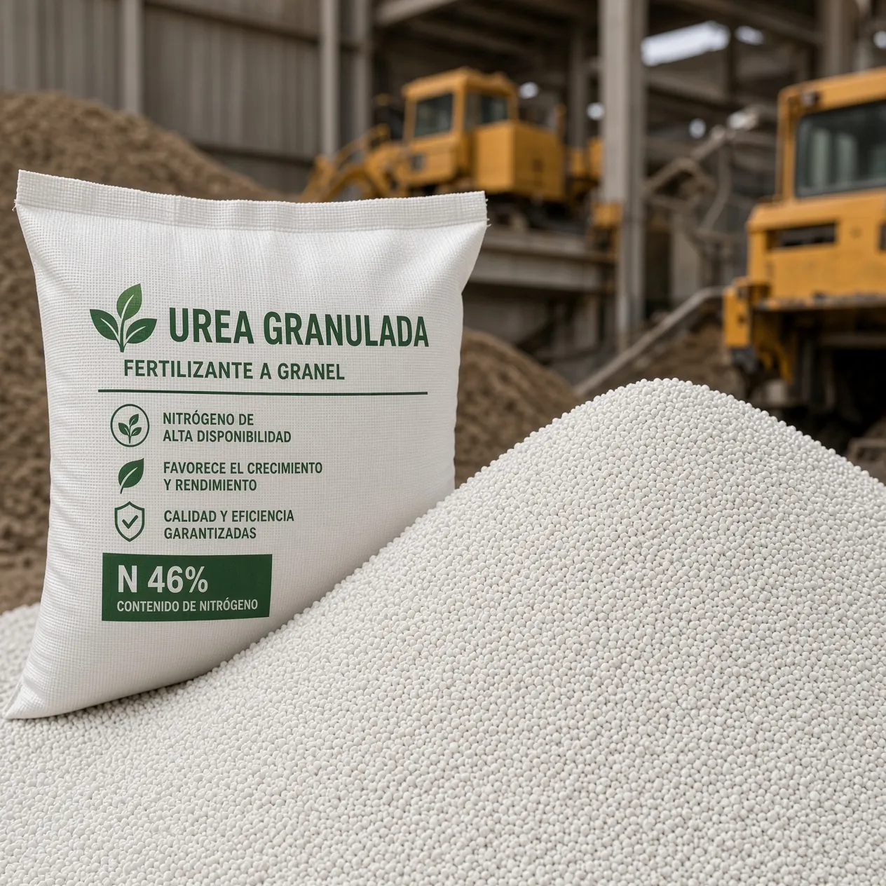 Urea granulada